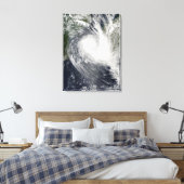 熱帯低気圧ボロエ キャンバスプリント (インサイチュ (寝室))