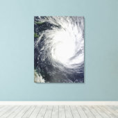 熱帯低気圧安井 キャンバスプリント (インサイチュ (ウッドフロア))