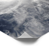 熱帯低気圧線路線香 ポスター (角)