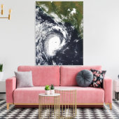 熱帯低気圧 キャンバスプリント (インサイチュ (リビング))