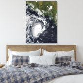 熱帯低気圧 キャンバスプリント (インサイチュ (寝室))