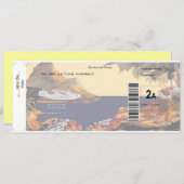 熱帯保存日付-ファースト・クラス2A セーブザデート (正面/裏面)