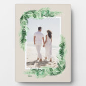 熱帯写真イーゼルバックフラムレスフォト フォトプラーク (正面)
