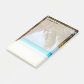 熱帯冷えるビーチ場面 ポストイット (アングル)