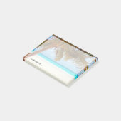 熱帯冷えるビーチ場面 ポストイット (アングル)