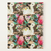 熱帯動物の柄 プランナー手帳 (裏面)