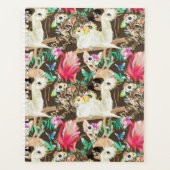 熱帯動物の柄 プランナー手帳 (正面)