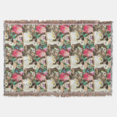 熱帯動物パターン スローブランケット (正面)