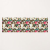 熱帯動物パターン ヨガマット (正面(横))