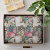 熱帯動物パターン 薄葉紙 (ギフト)