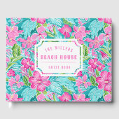 熱帯名門私立校風のハイビスカス |ビーチハウス ゲストブック (正面)