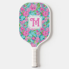 熱帯名門私立校風のハイビスカス | Monogram Pickleball ピックルボールラケット