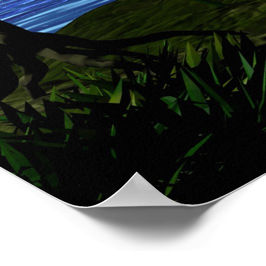 熱帯土星 ポスター (角)