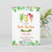 熱帯在庫バーの招待 招待状 (スタンド正面)