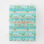 熱帯地方で ラッピングペーパーシート (インサイチュ)