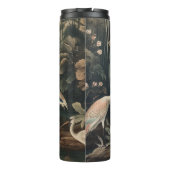 熱帯地方のヴィンテージクレーンと宮殿 タンブラー (裏面)