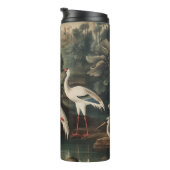 熱帯地方のヴィンテージクレーンと宮殿 タンブラー (回転右)