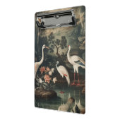 熱帯地方のヴィンテージクレーンと宮殿 ミニクリップボード (アングル2)