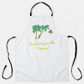 熱帯地方の夏 エプロン (正面)