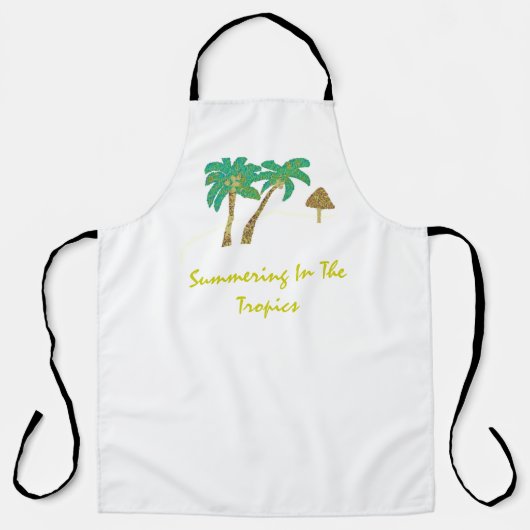 熱帯地方の夏 エプロン (正面)