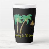 熱帯地方の夏 カフェラテマグ (正面)