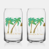 熱帯地方の夏 ガラス缶 (正面)