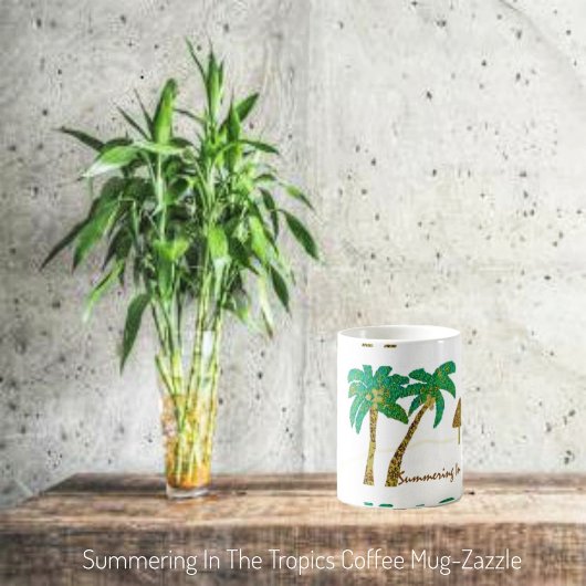 熱帯地方の夏 コーヒーマグカップ