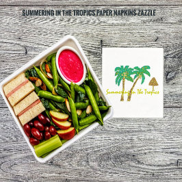 熱帯地方の夏 スタンダードカクテルナプキン