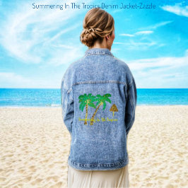 熱帯地方の夏 デニムジャケット