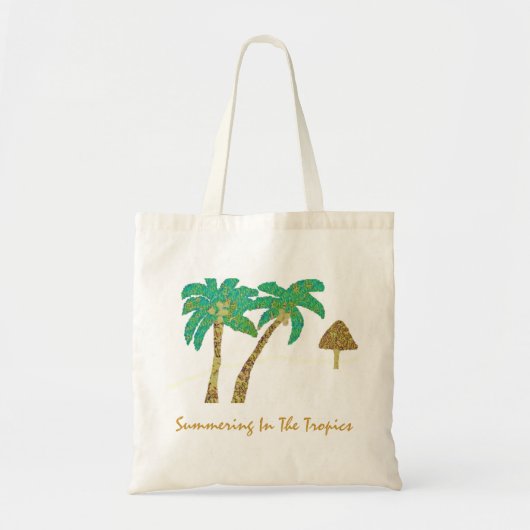 熱帯地方の夏 トートバッグ (正面)