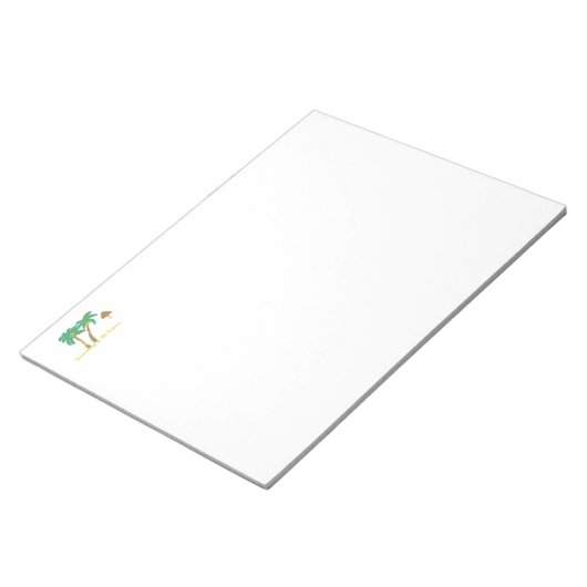 熱帯地方の夏 ノートパッド (アングル)