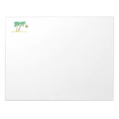 熱帯地方の夏 ノートパッド (正面)