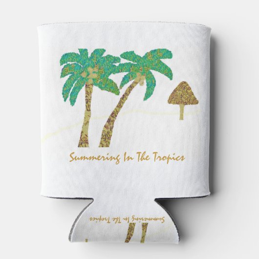 熱帯地方の夏 缶クーラー (裏面)