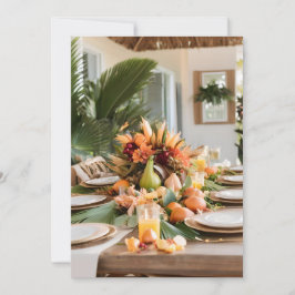 熱帯地方の感謝祭 シーズンカード