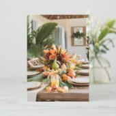 熱帯地方の感謝祭 シーズンカード (スタンド正面)