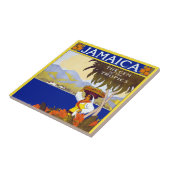 熱帯地方旅行のヴィンテージのジャマイカの宝石 タイル (側面)