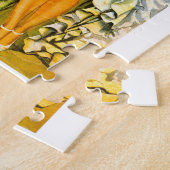 熱帯地方旅行ポスターのキューバの休日の島 ジグソーパズル (側面)