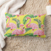 熱帯型腰枕 ランバークッション (ブランケット)