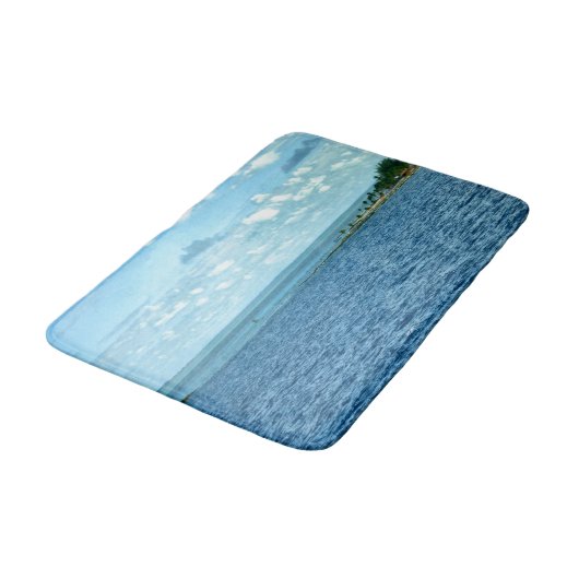 熱帯場面 バスマット (アングル)