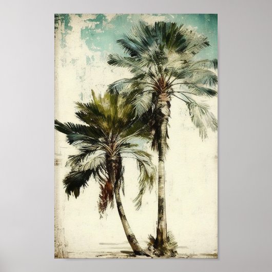 熱帯壁アートポスター ポスター (正面)