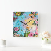 熱帯壁時計 スクエア壁時計 (ホーム)