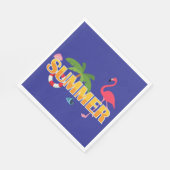 熱帯夏おもしろい スタンダードランチョンナプキン (角)