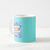 熱帯夏のおもしろい コーヒーマグカップ (正面左)