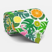 熱帯夏のおもしろい ネクタイ (ロール)