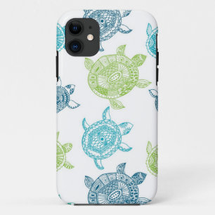 熱帯夏のウミガメのiPhone 5 5S iPhone 11 ケース