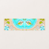 熱帯夏のスイミングプールガイビーチバカイ 名刺 (外部フラット)