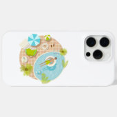 熱帯夏のスイミングプールガイビーチバカイ Case-Mate iPhoneケース (裏面 (横))