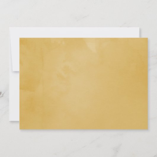 熱帯夏のバプテスマまたは《キリスト教》洗礼式や命名式 招待状 (裏面)