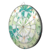 熱帯夏のヤシの木 ダーツボード (正面右)