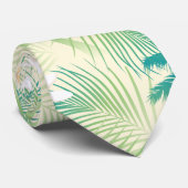 熱帯夏のヤシの木 ネクタイ (ロール)